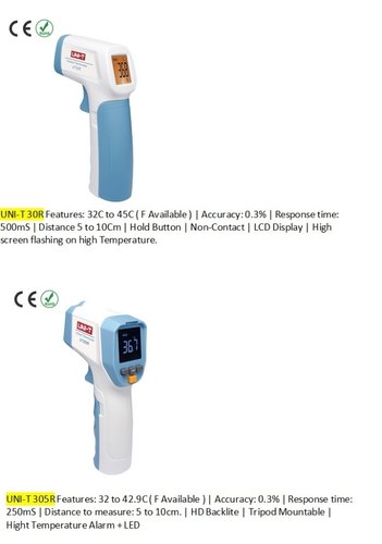 infrared thermometer model tg8818n directions